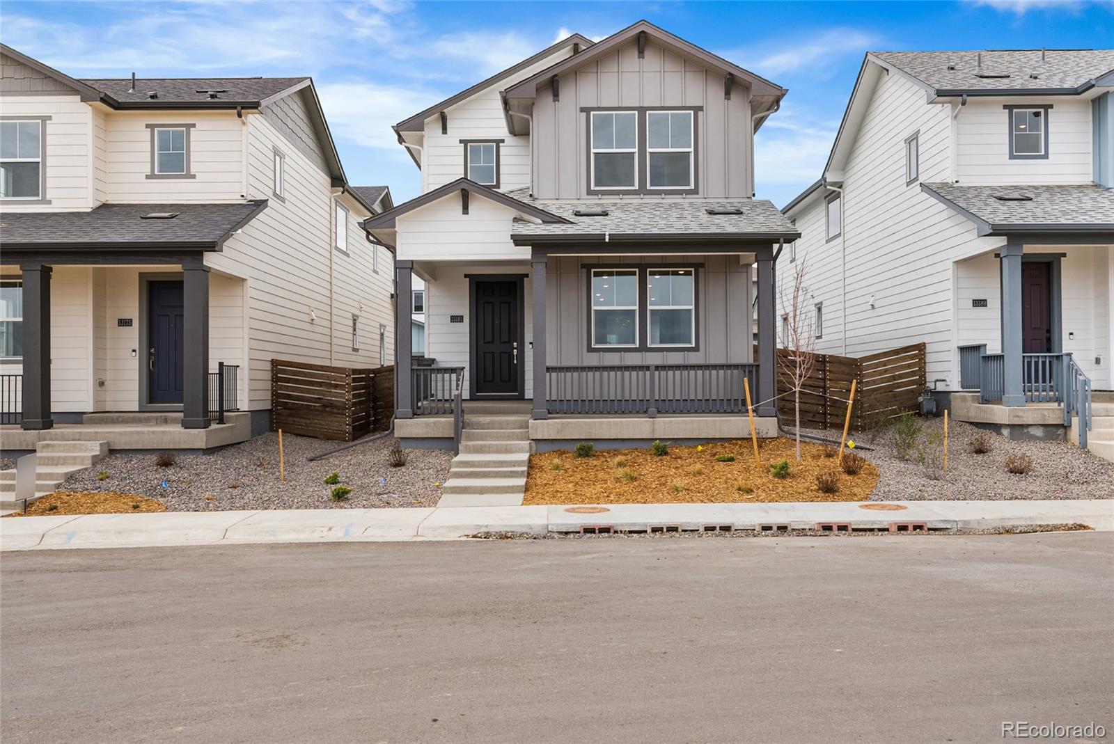a view of a house with a patio