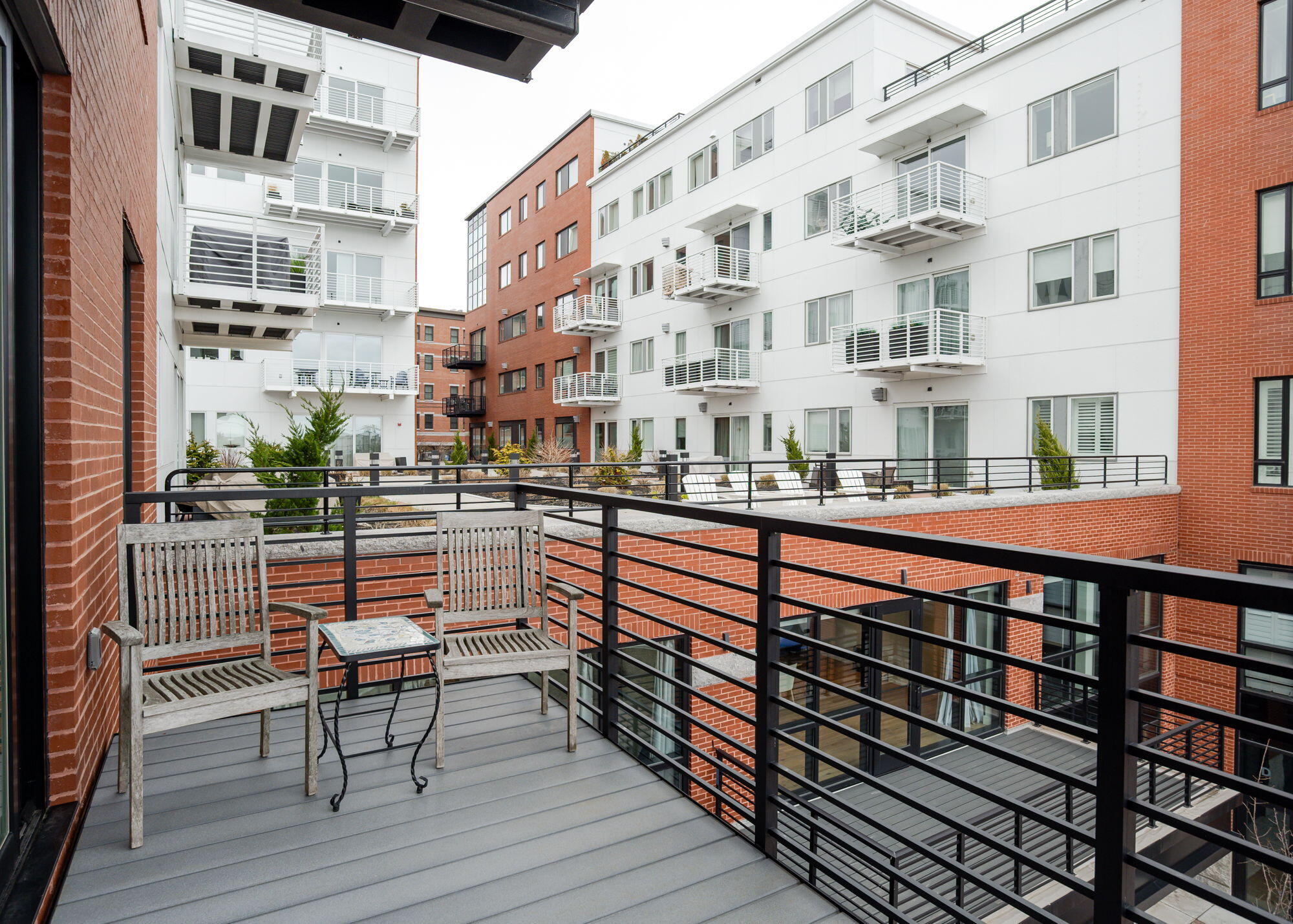 387 Commercial Street, Unit 322 Portland, ME 04101 - Photo 24 of 37 Private balcony with water views