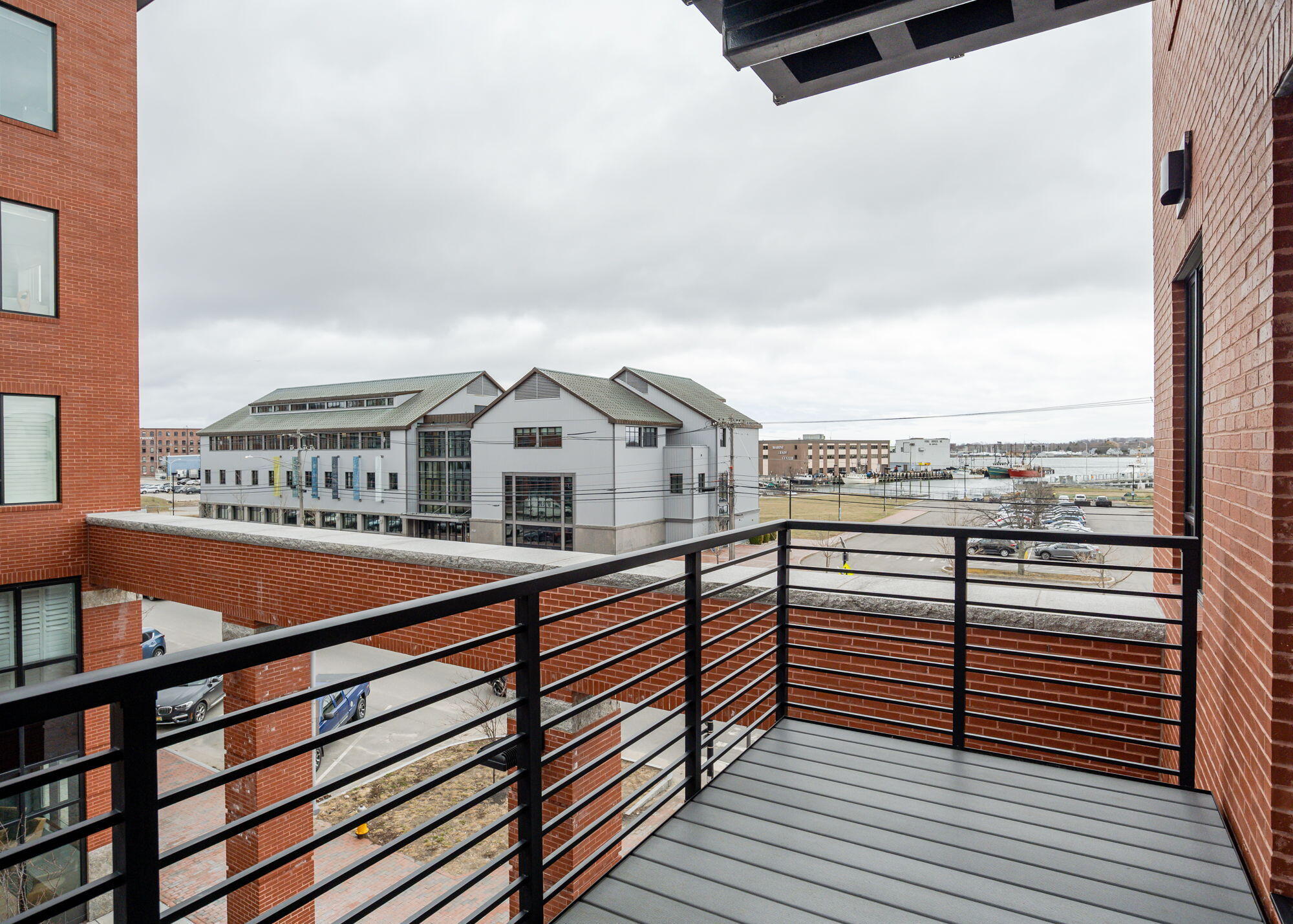 387 Commercial Street, Unit 322 Portland, ME 04101 - Photo 25 of 37 Views from private balcony
