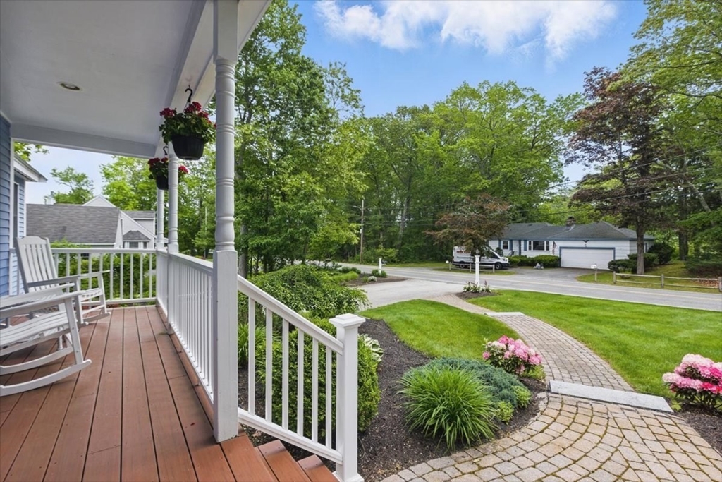 8 Valley Road Danvers, MA 01923 - Photo 37 of 41 a view of a house with swimming pool and sitting area