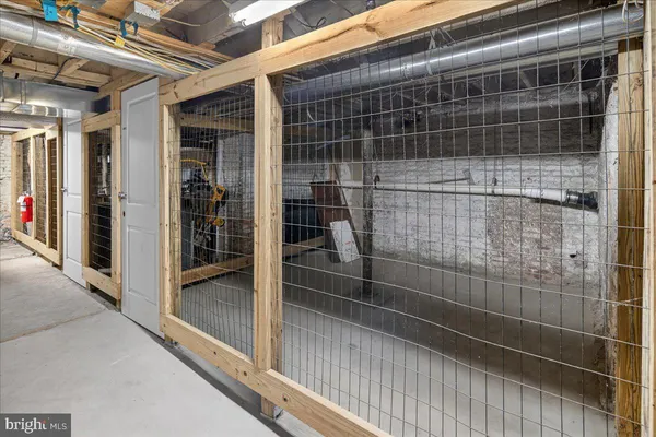 a view of under construction room and staircase