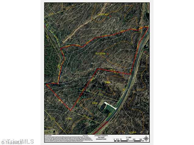 10-acres West Old Phillips Road Pinnacle, NC 27043 - Photo 14 of 16 Aerial View. TAKE A COLOR COPY WITH YOU