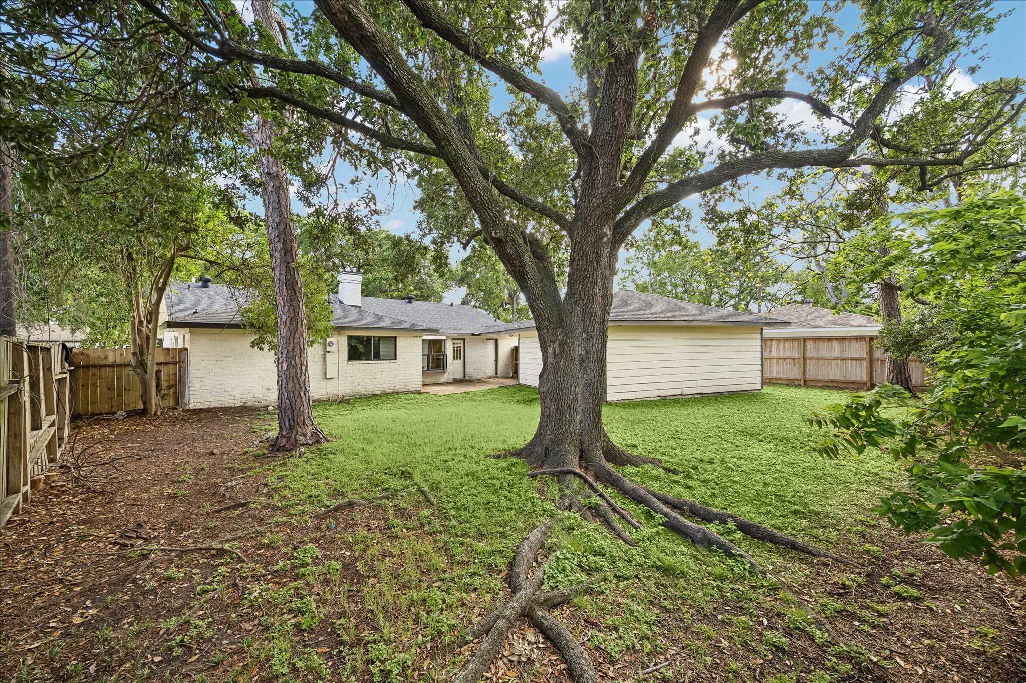 7802 Gulfton Street Houston, TX 77036 - Photo 20 of 20 a yellow house in middle of the forest