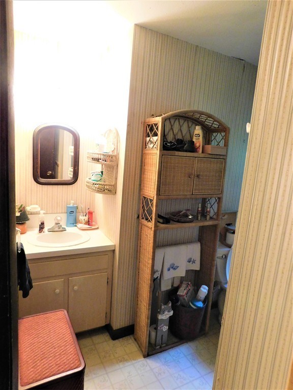314 Main Road Westhampton, MA 01027 - Photo 20 of 25 a bathroom with a sink and a mirror