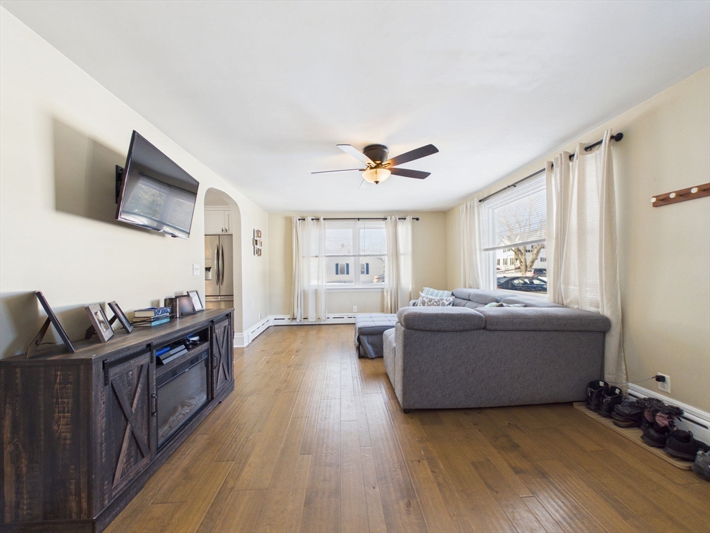 112 Lawson Avenue Acushnet, MA 02743 - Photo 9 of 28 a living room with furniture and flat screen tv