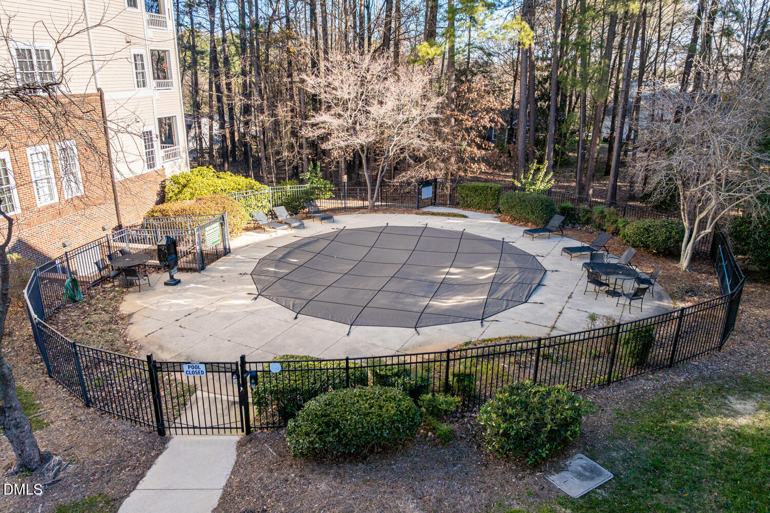 116 Northbrook Drive, Unit 204 Raleigh, NC 27609 - Photo 42 of 94 a view of a backyard with sitting area