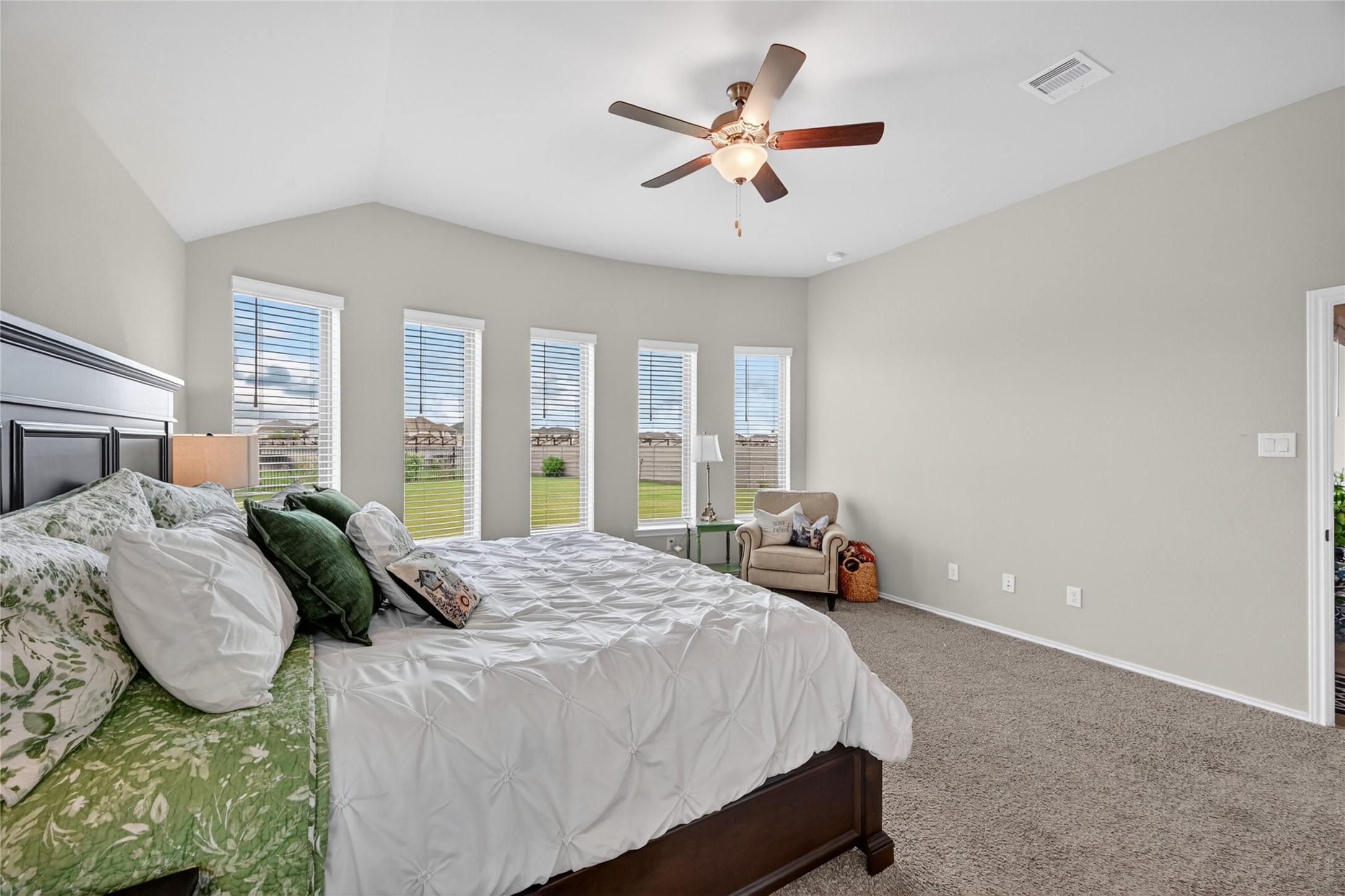 4731 Cedar Butte Lane Manvel, TX 77578 - Photo 21 of 42 a bedroom with a bed mirror and window