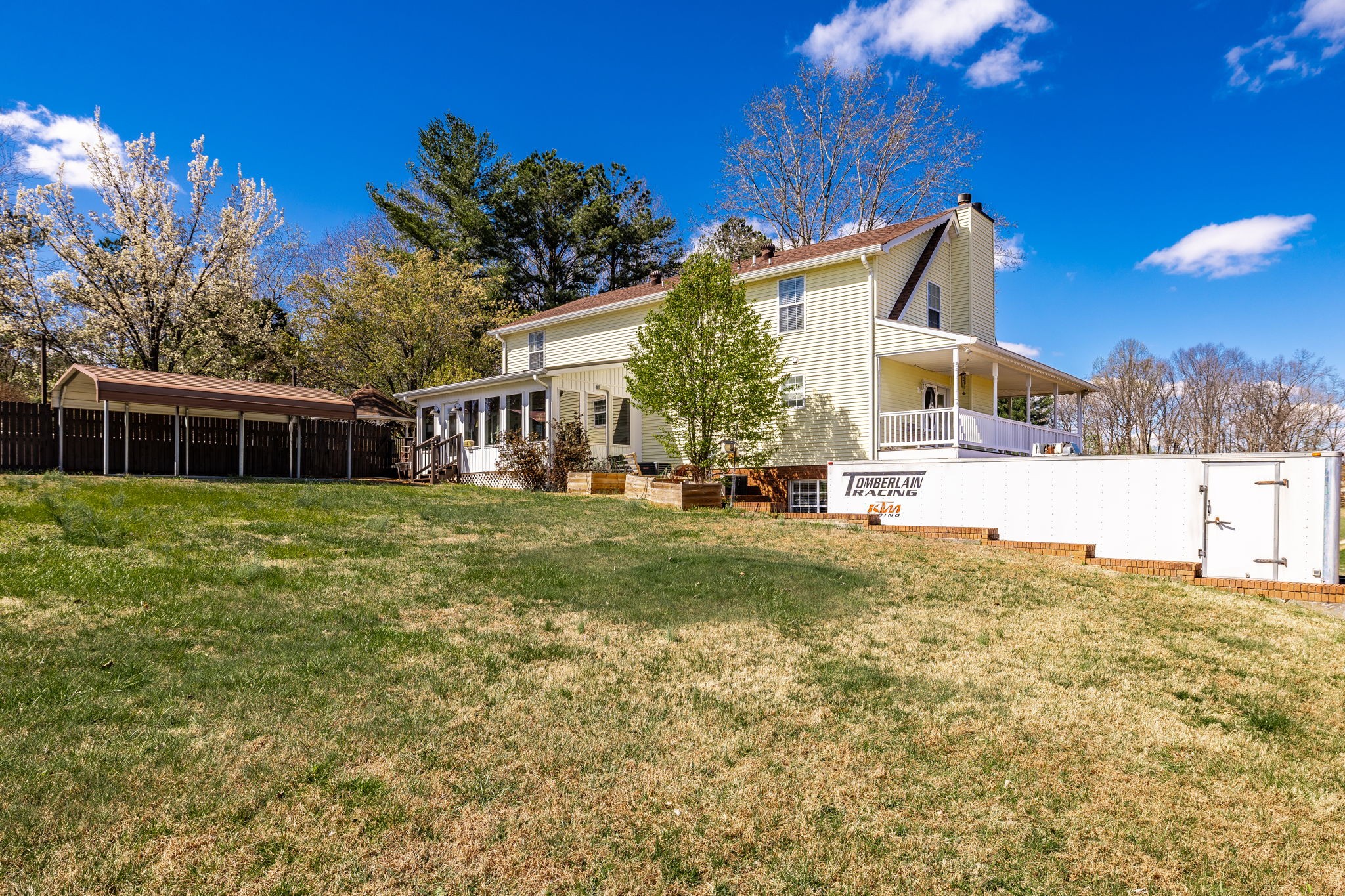 6761 Hall Road Greenbrier, TN 37073 - Photo 23 of 85 a view of a house with a yard