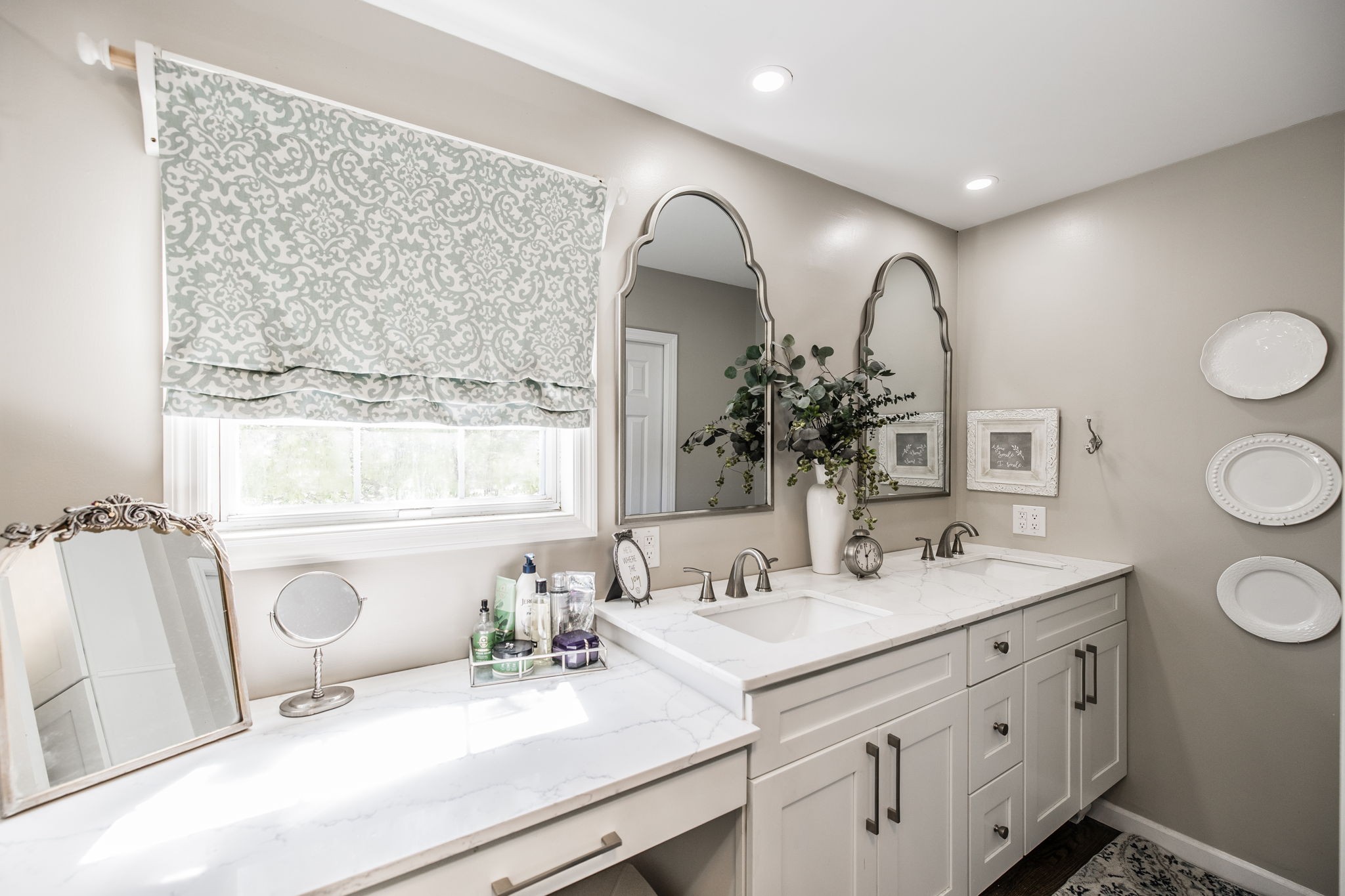 6761 Hall Road Greenbrier, TN 37073 - Photo 67 of 85 a bathroom with a double vanity sink mirror and