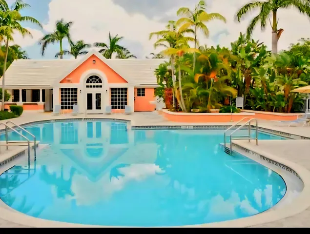 a view of a house with pool