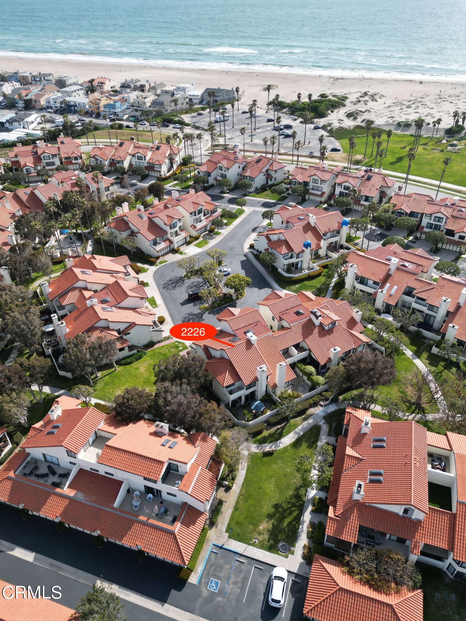 2226 Cannes Square Oxnard, CA 93035 - Photo 73 of 75 an aerial view of residential houses with outdoor space