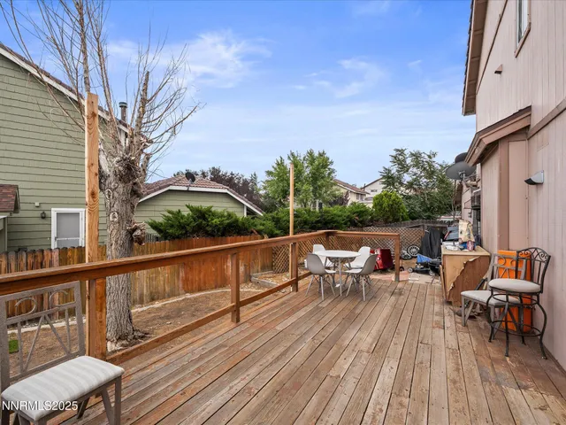 a view of outdoor space with seating