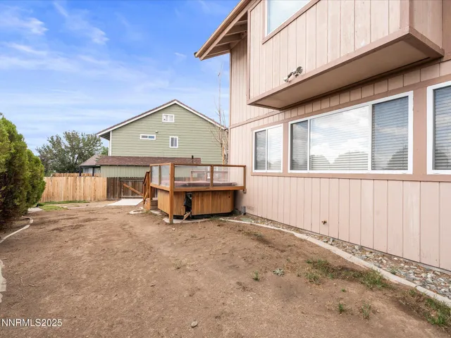 a view of a house with a outdoor space