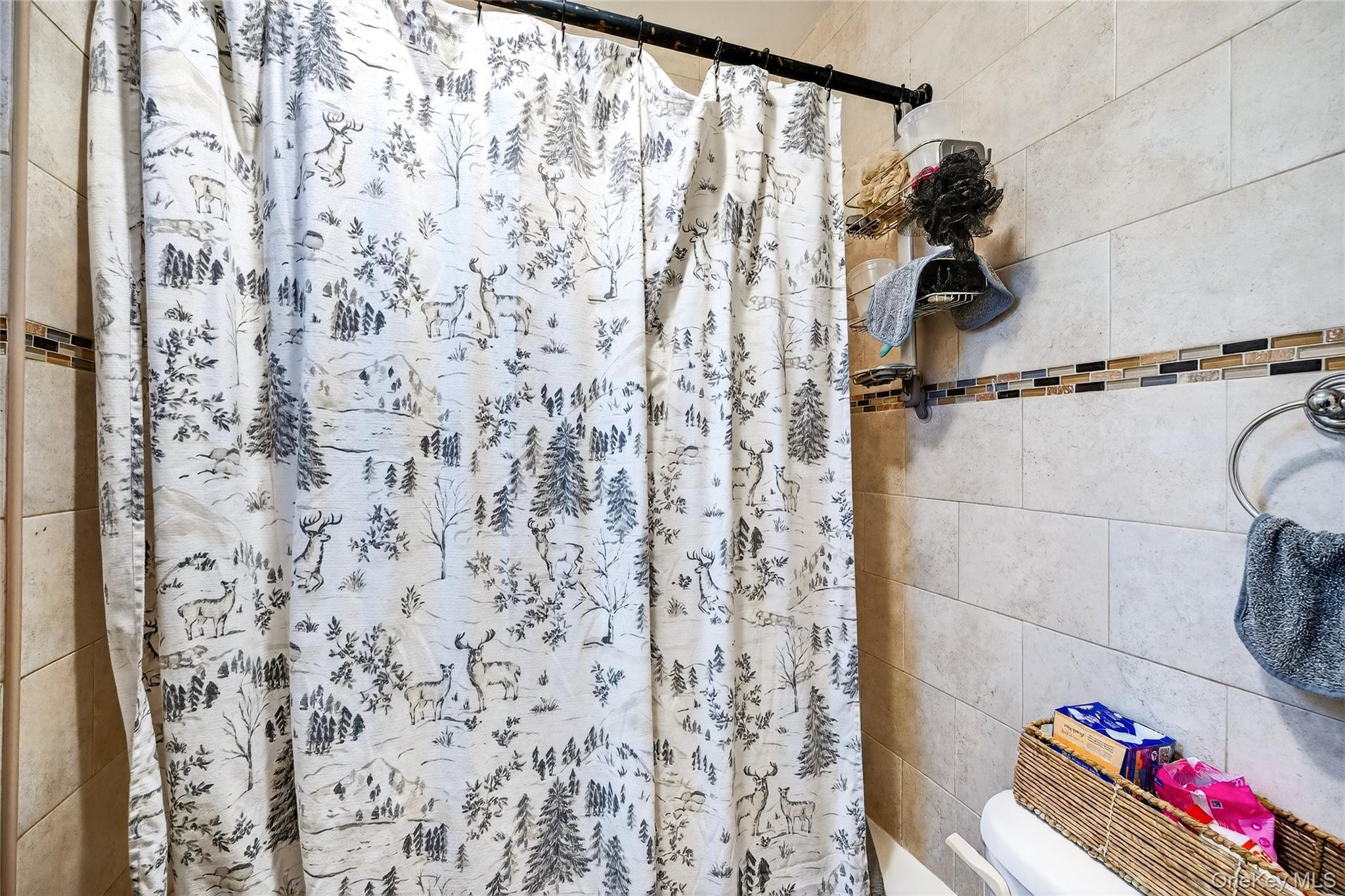 1459 Rosedale Avenue Bronx, NY 10460 - Photo 19 of 37 a bathroom with a shower curtain