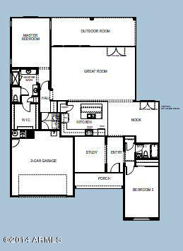 41988 West Cribbage Road Maricopa, AZ 85138 - Photo 30 of 30 2012 floor plan