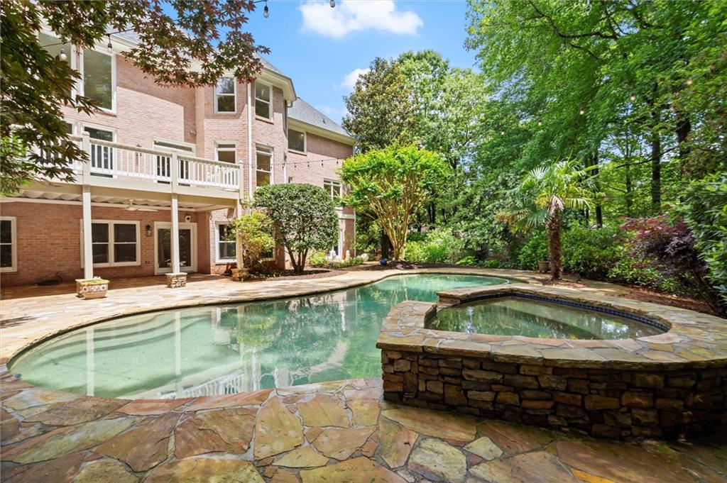 1200 Bay Pointe Terrace Alpharetta, GA 30005 - Photo 46 of 56 a view of outdoor space yard swimming pool and patio