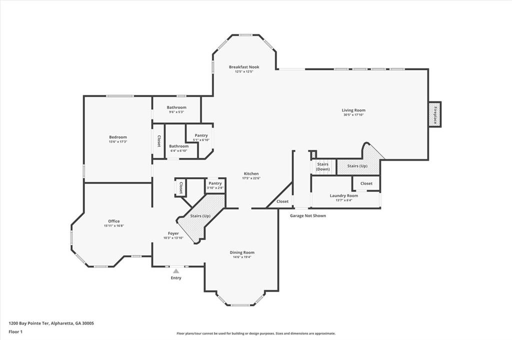 1200 Bay Pointe Terrace Alpharetta, GA 30005 - Photo 54 of 56 a picture of a room with a white wall and a painting