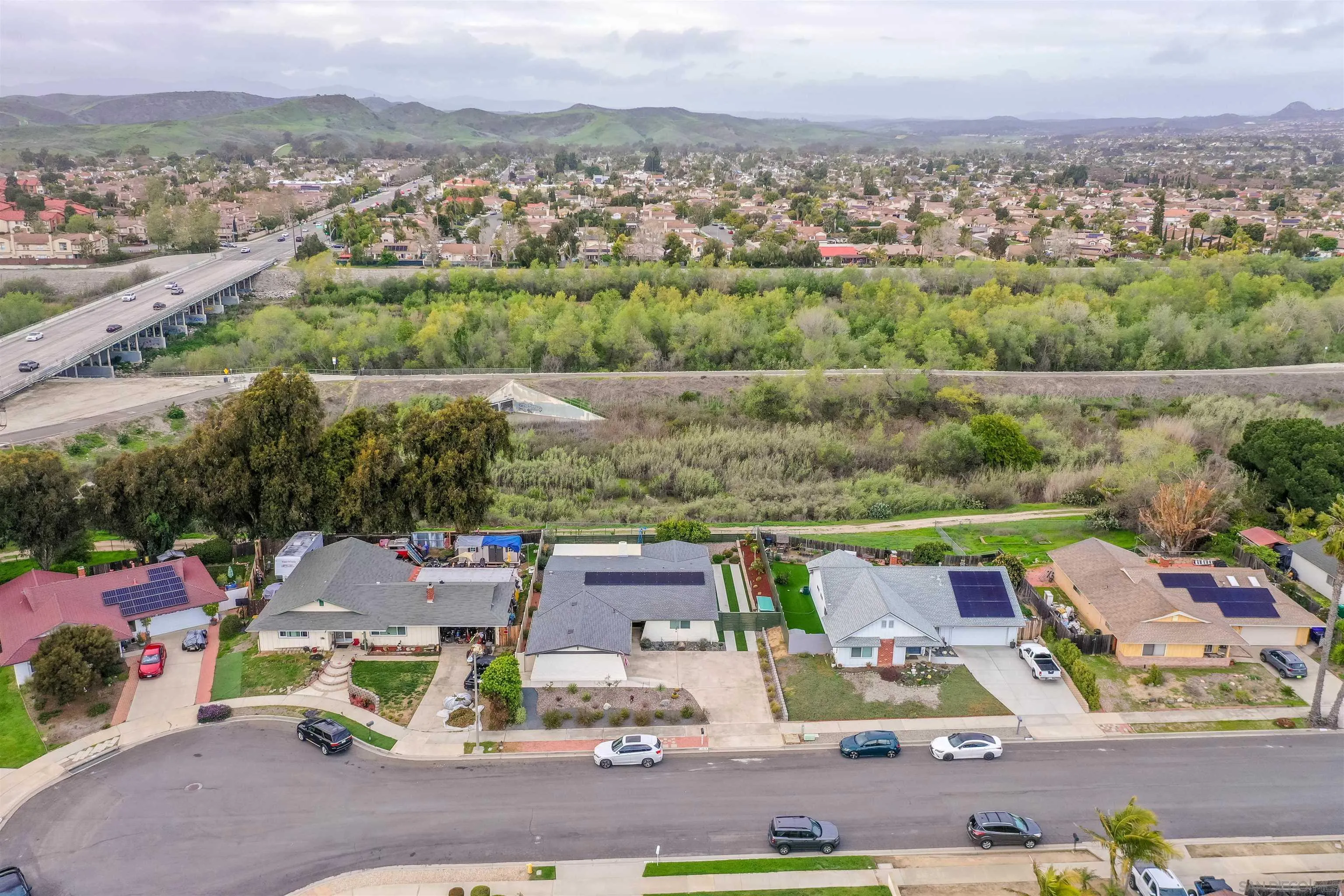 4016 Via Rio Avenue Oceanside, CA 92057 - Photo 29 of 34 an aerial view of a city with lots of residential buildings