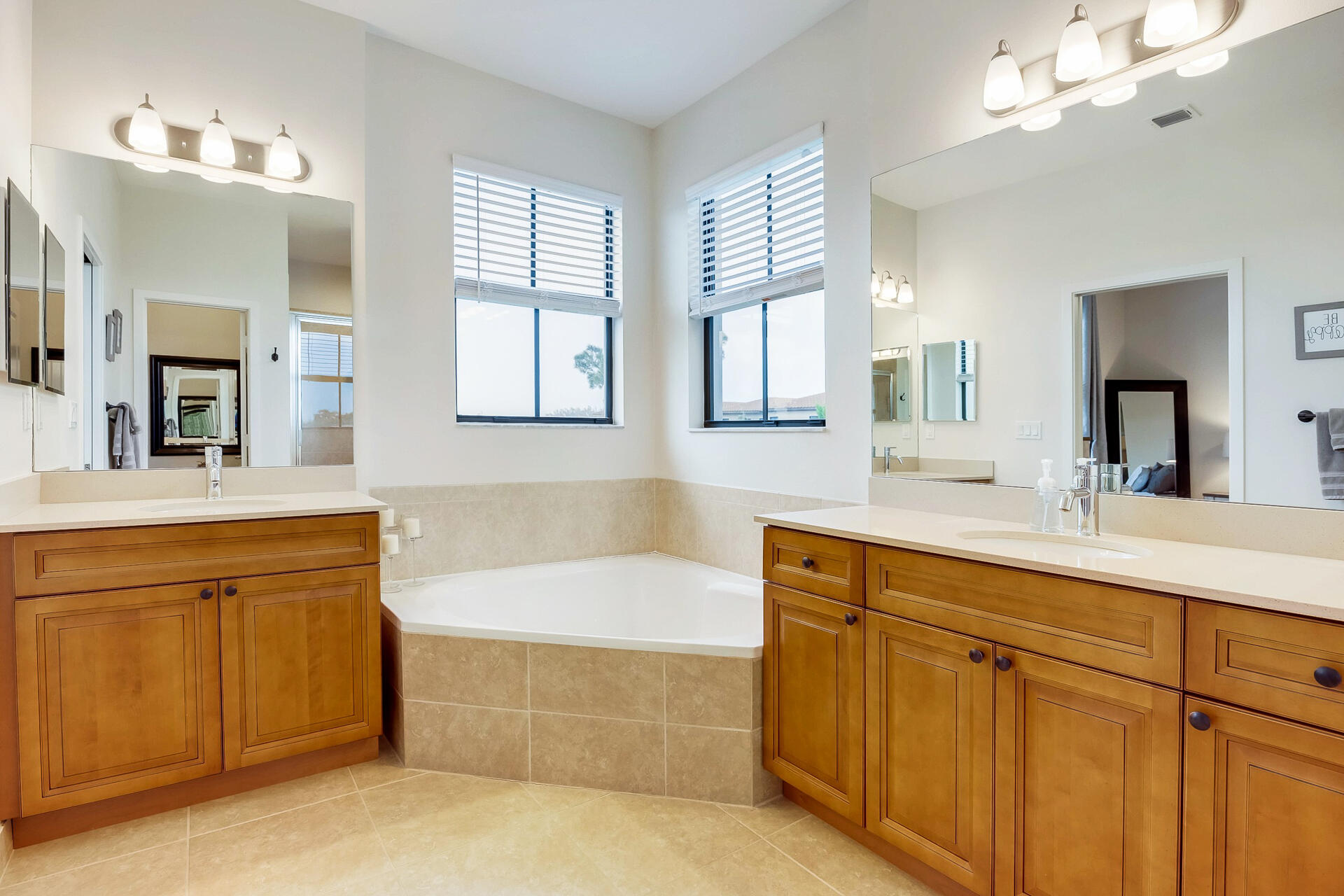 6016 Pine Tree Way Riviera Beach, FL 33410 - Photo 18 of 45 Owner's Bath w/dual sink