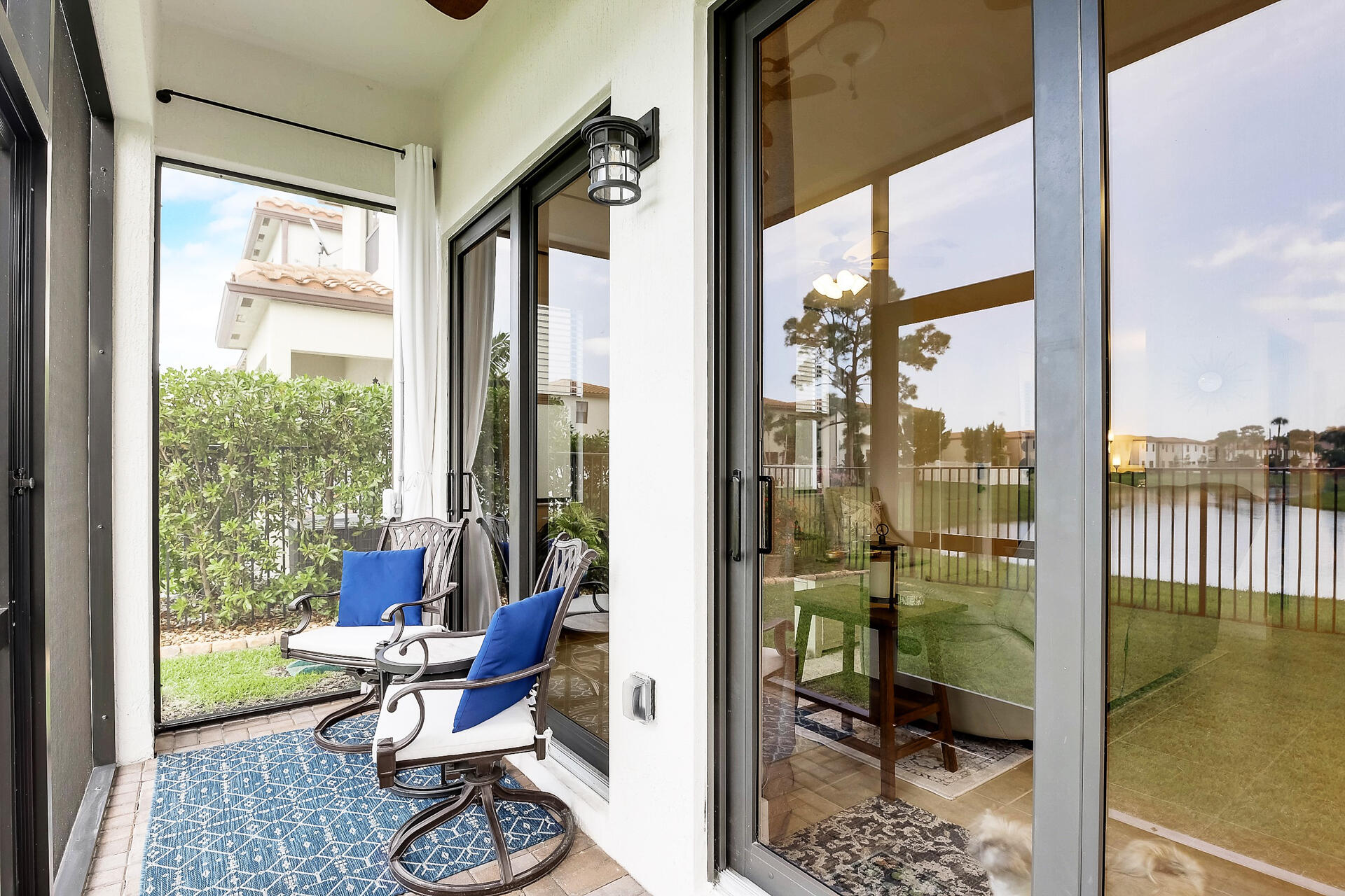 6016 Pine Tree Way Riviera Beach, FL 33410 - Photo 30 of 45 Screen enclosed patio