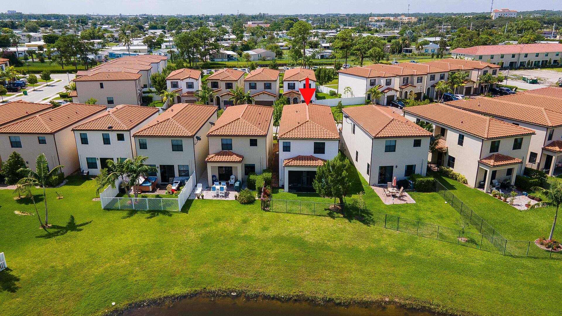 6016 Pine Tree Way Riviera Beach, FL 33410 - Photo 39 of 45 Aerial