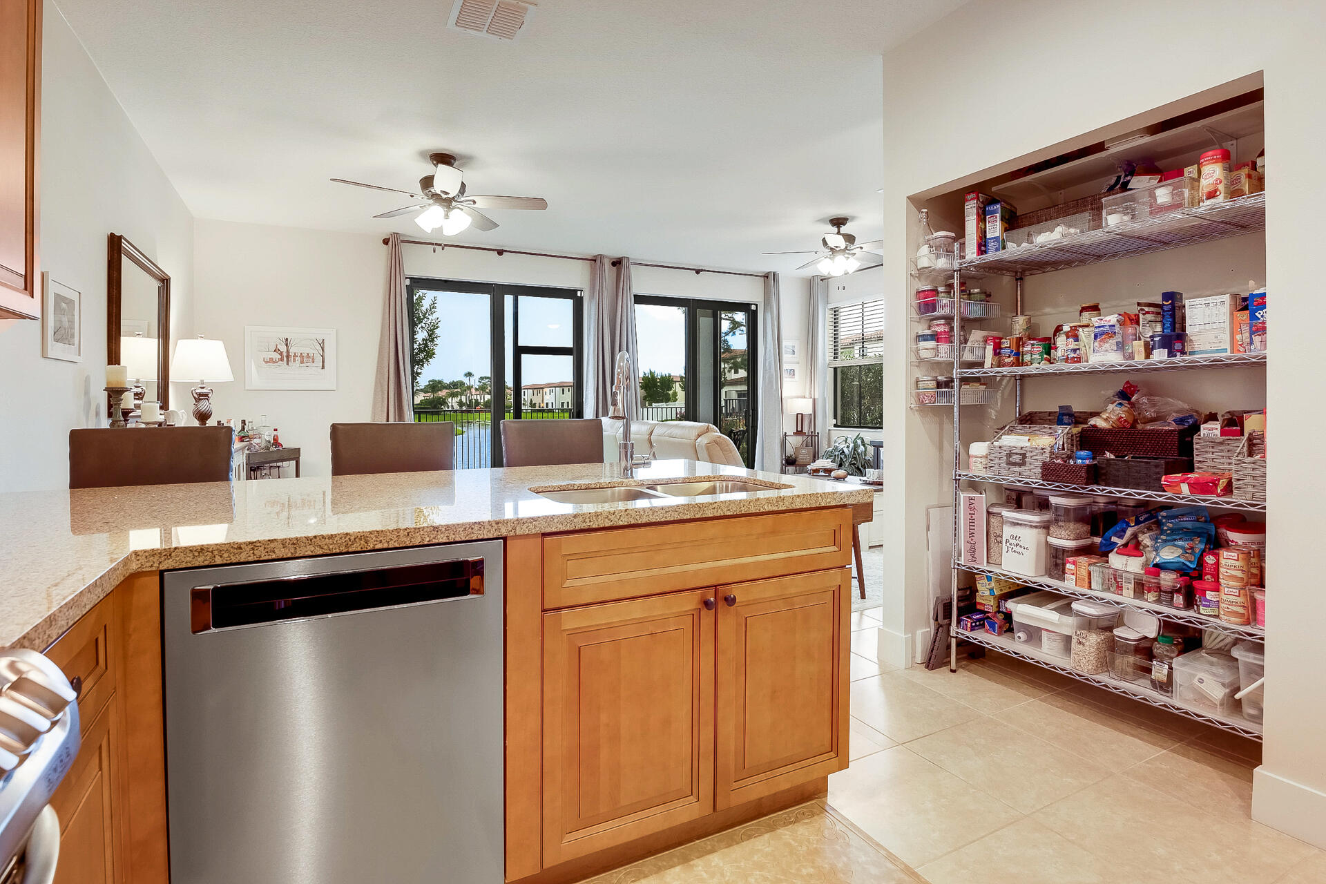6016 Pine Tree Way Riviera Beach, FL 33410 - Photo 9 of 45 Another view of kitchen