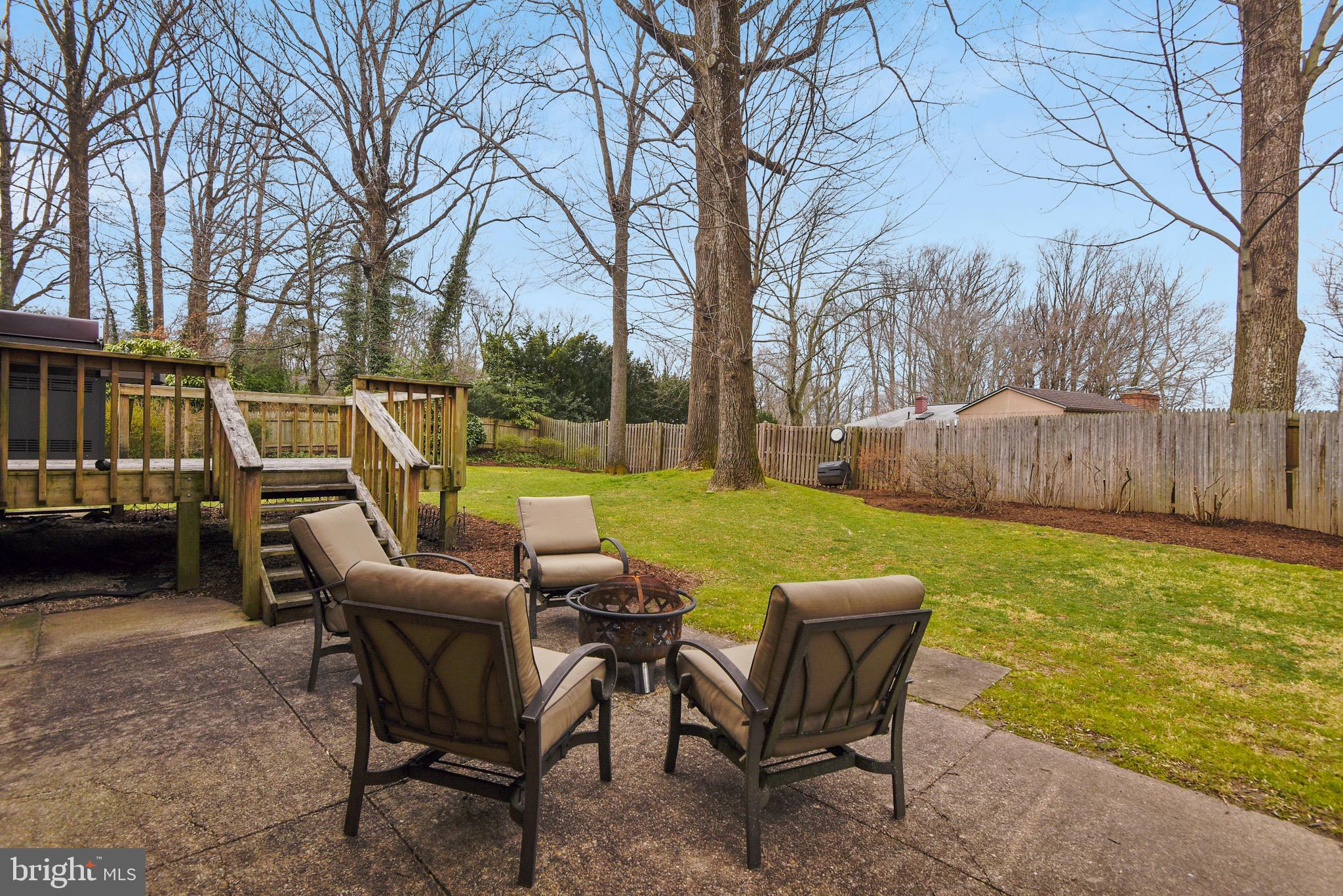 9516 Clement Road Silver Spring, MD 20910 - Photo 24 of 27 Rear Patio