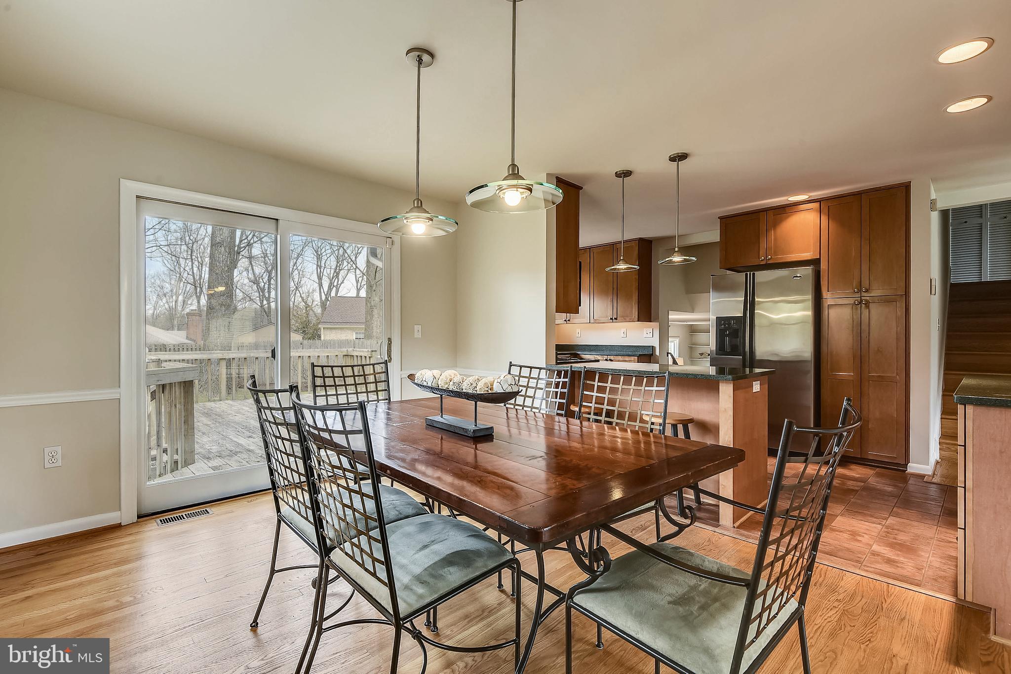 9516 Clement Road Silver Spring, MD 20910 - Photo 7 of 27 Dining Room opens to Kitchen