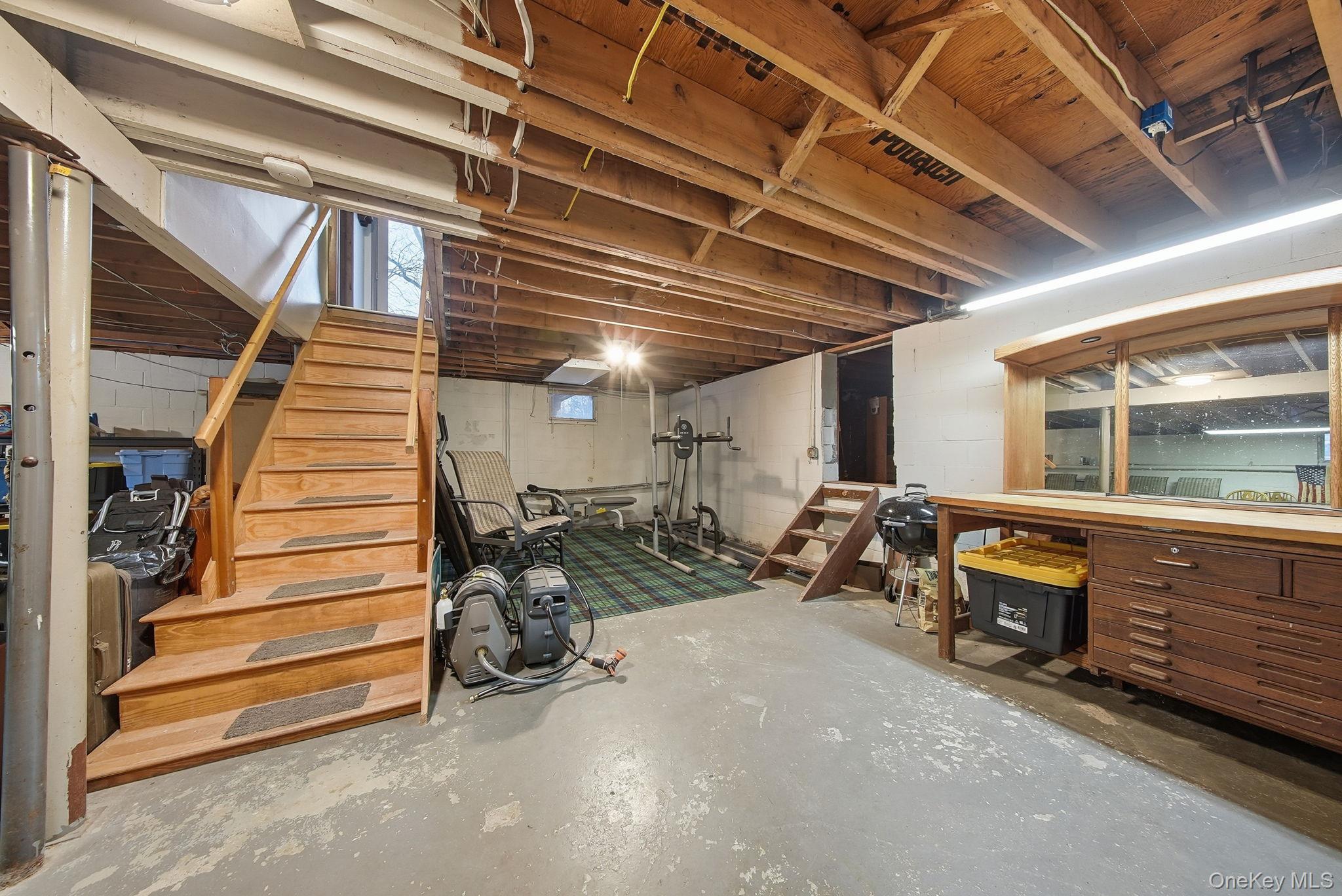 41 Low Road Wallkill, NY 12589 - Photo 28 of 37 Basement with stairs