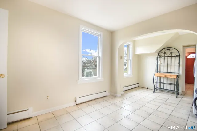 a view of an empty room with window