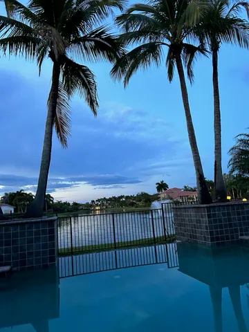 a view of ocean from a balcony