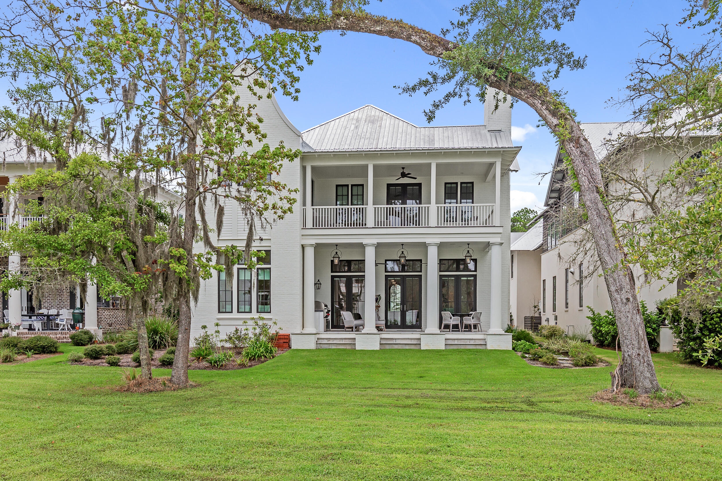24 Bennett Santa Rosa Beach, FL 32459 - Photo 60 of 74 front view of a brick house with a yard