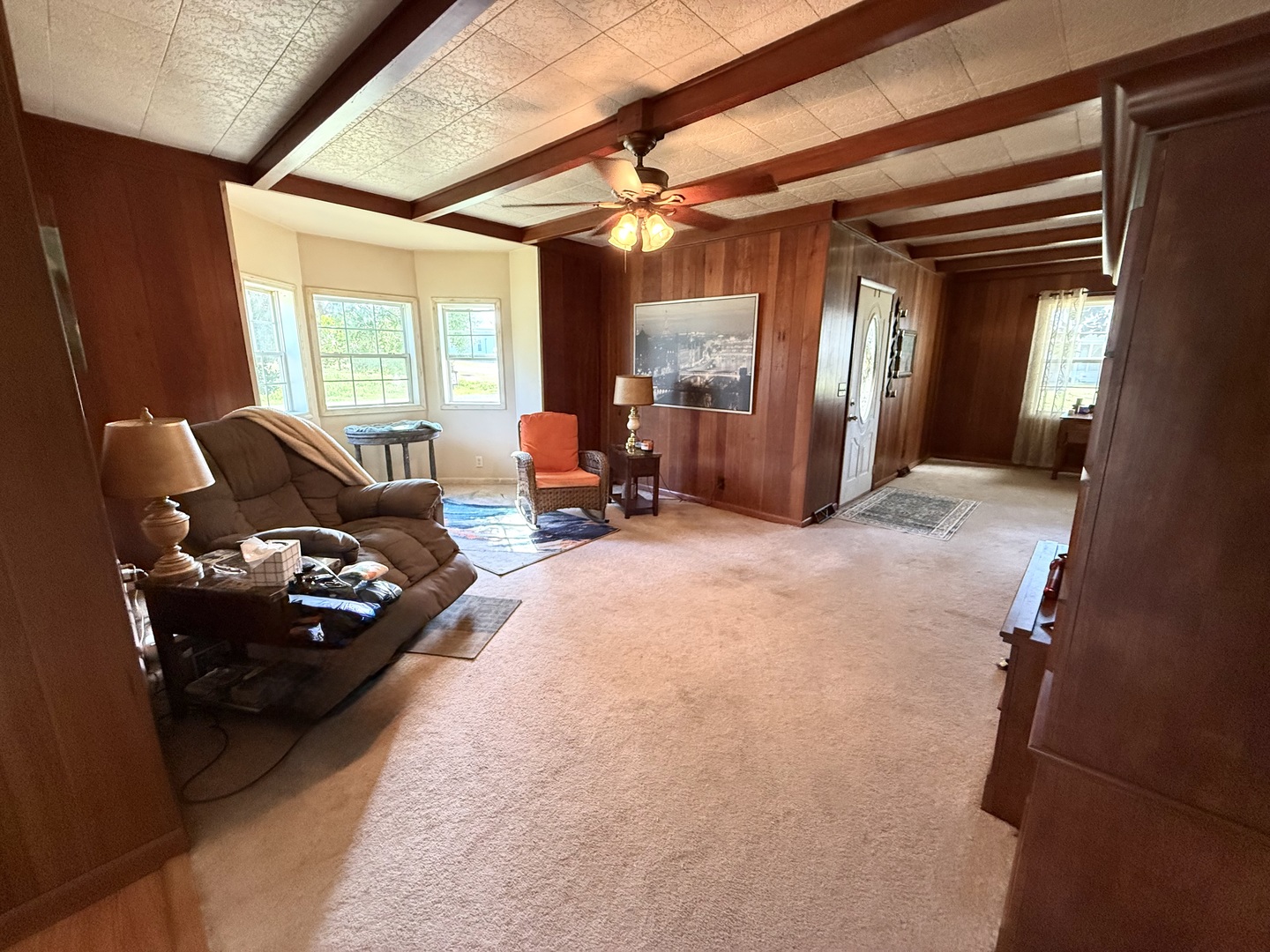 601 Ohio Street Grand Chain, IL 62941 - Photo 7 of 31 a living room with furniture and large windows