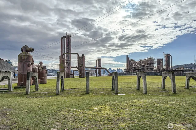 a bird view of a house
