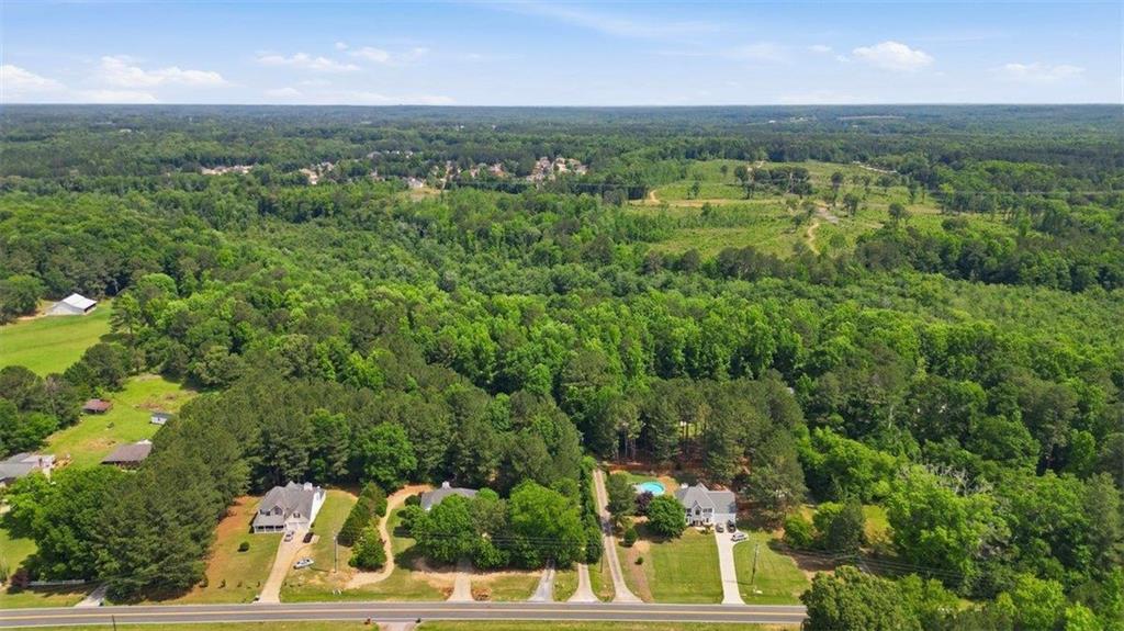 1231 Hillview Road Hampton, GA 30228 - Photo 47 of 49 an aerial view of residential houses with outdoor space and trees