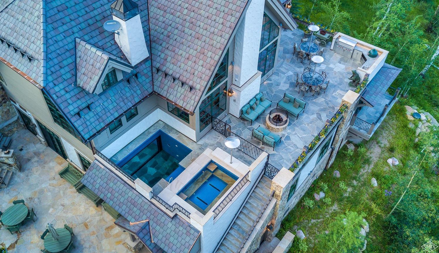 22 Strawberry Park Road Beaver Creek, CO 81620 - Photo 5 of 25 an aerial view of a house with a yard