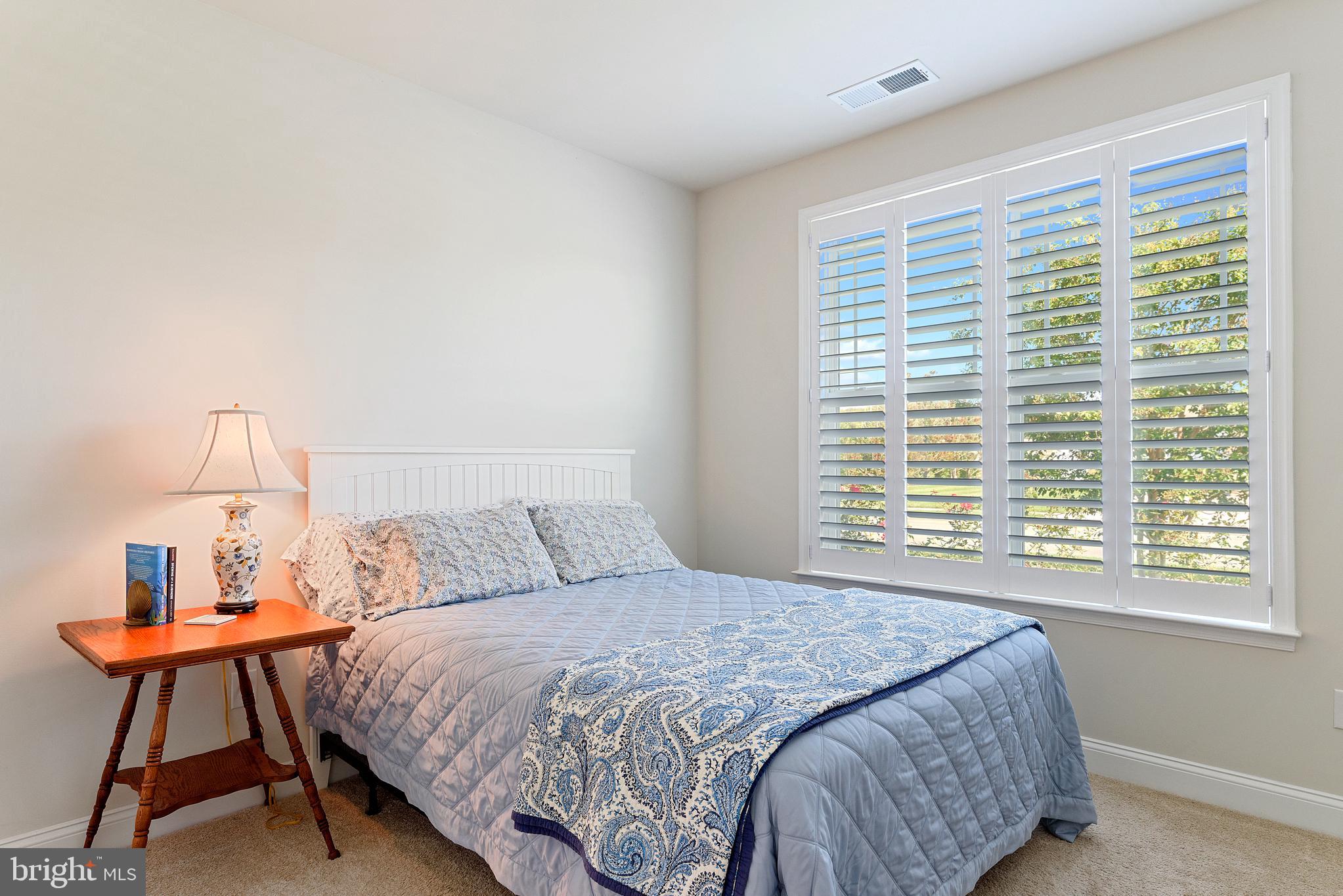 15352 Crape Myrtle Road Milton, DE 19968 - Photo 24 of 41 Bedroom #2 w/plantation shutters