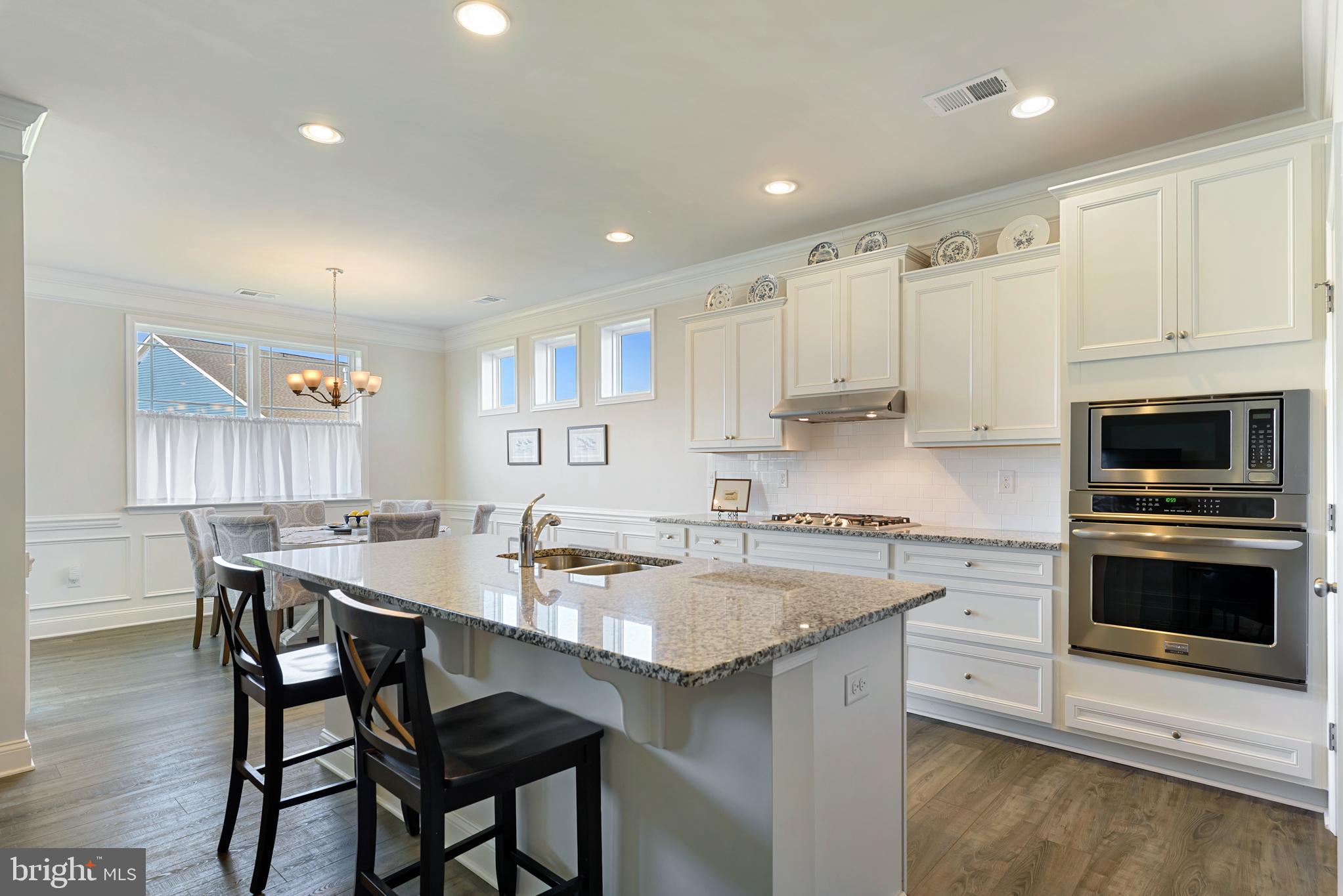 15352 Crape Myrtle Road Milton, DE 19968 - Photo 4 of 41 Gourmet kitchen w/large quartz countertop w/sink