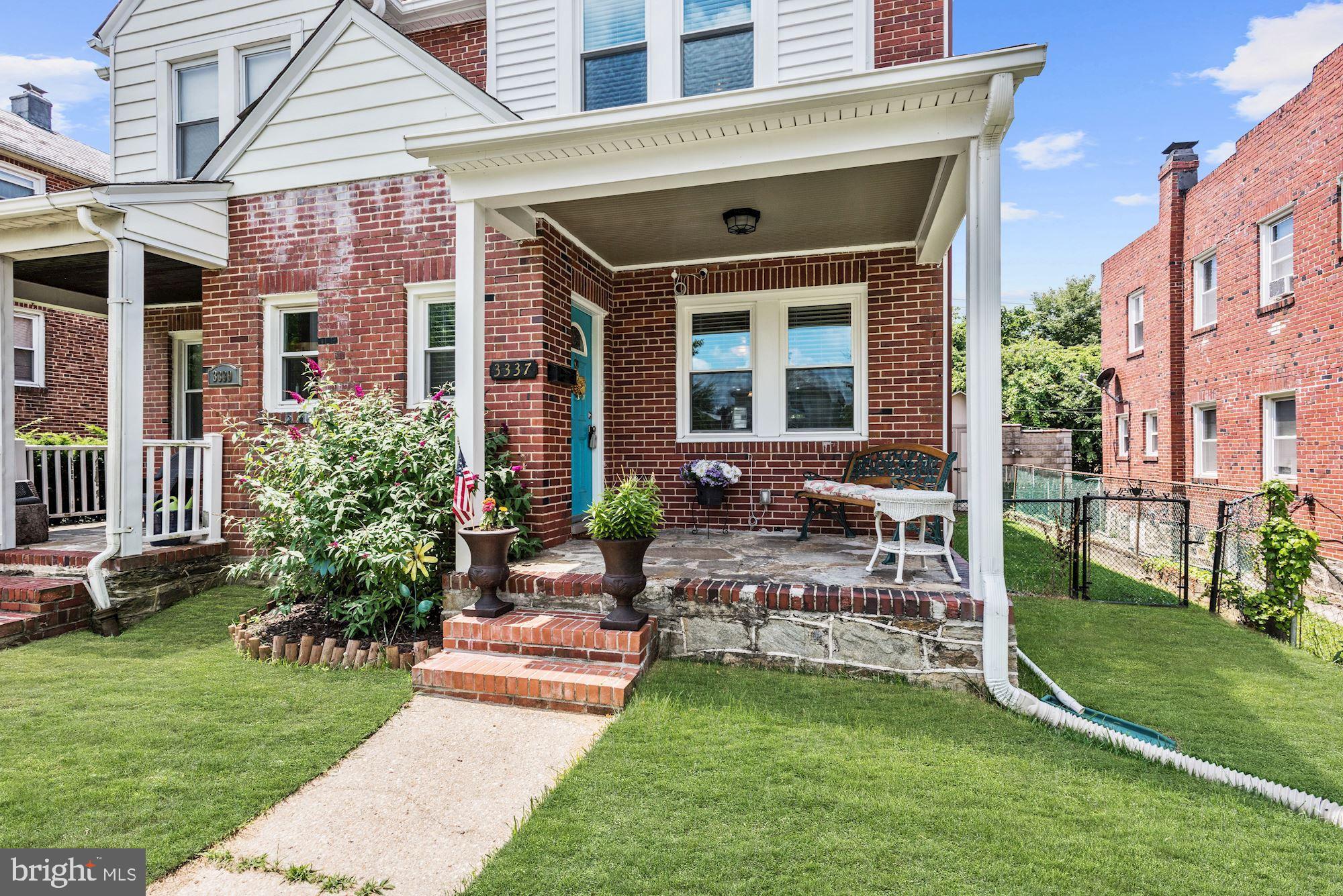 3337 Moravia Road Baltimore, MD 21214 - Photo 28 of 33 Covered Front Porch