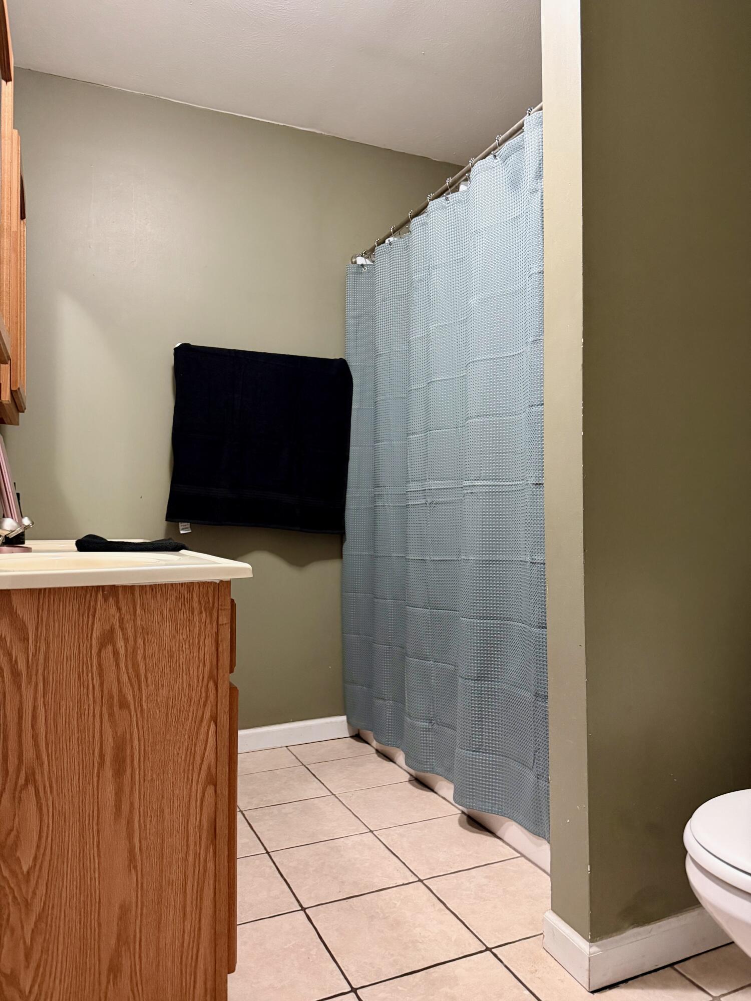 5850 West 600 North Winamac, IN 46996 - Photo 13 of 28 a bathroom with a shower and a toilet