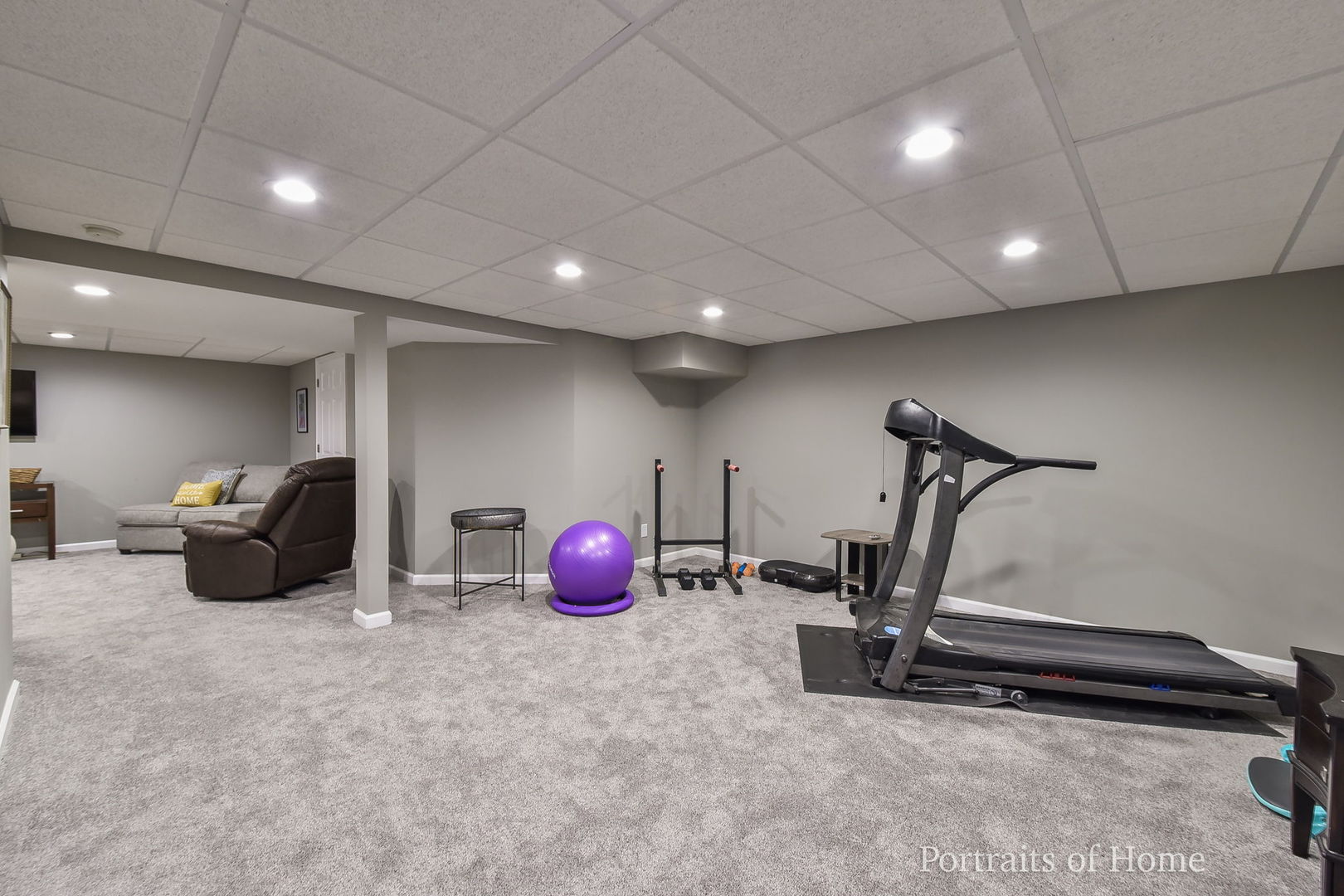 39W143 Bartelt Road Geneva, IL 60134 - Photo 16 of 21 a view of a room with gym equipment