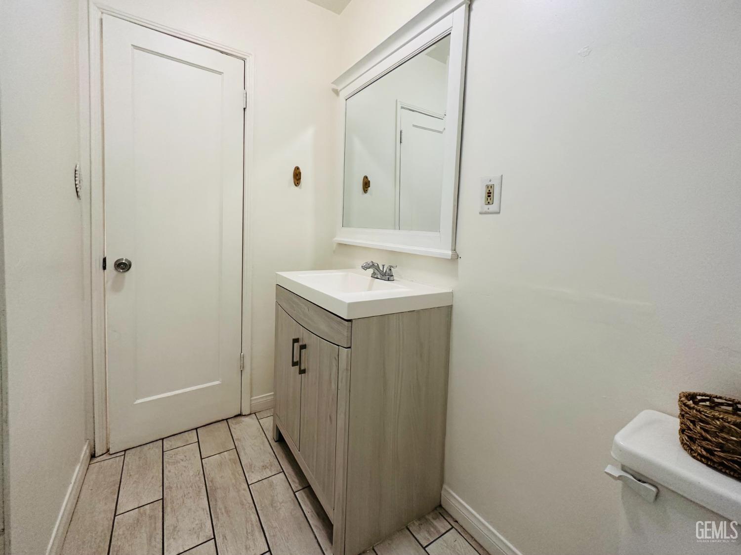 Undisclosed Address Bakersfield, CA 93308 - Photo 18 of 28 a bathroom with a sink toilet and shower