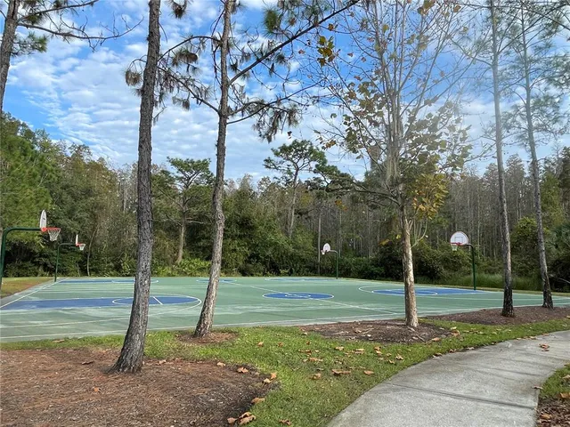 a view of park with entertaining space