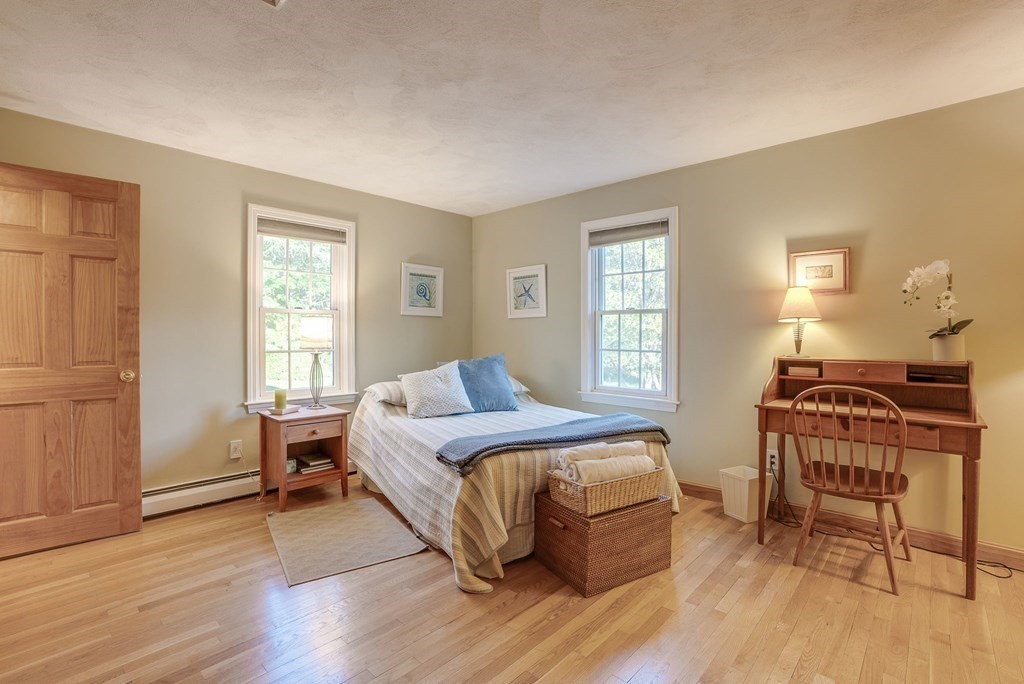 1 Radcliffe Circle Bedford, MA 01730 - Photo 14 of 42 a bedroom with a bed and a table