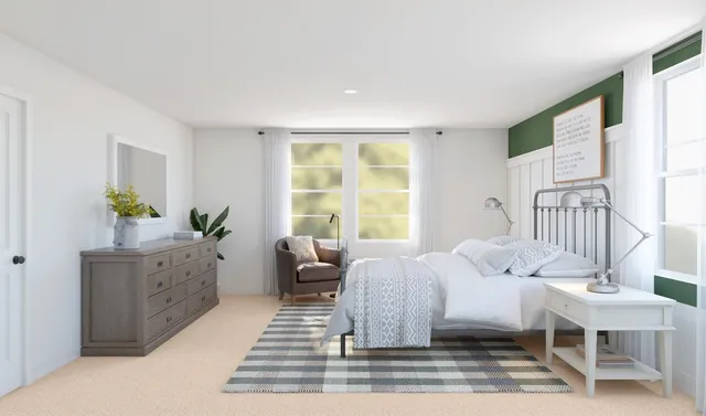 a bathroom with a double vanity sink mirror and