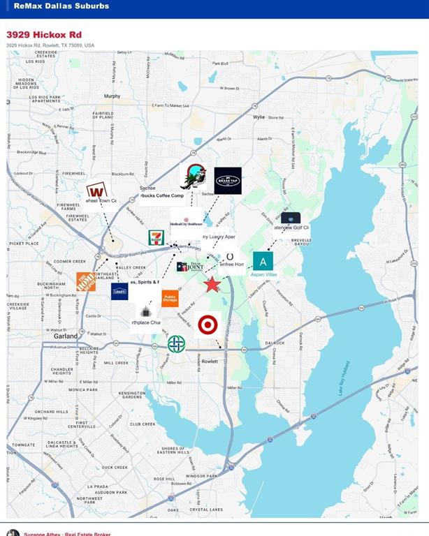 3929 Hickox Road Rowlett, TX 75089 - Photo 3 of 39 Retail Map