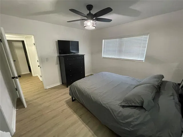 a view of a porch with furniture