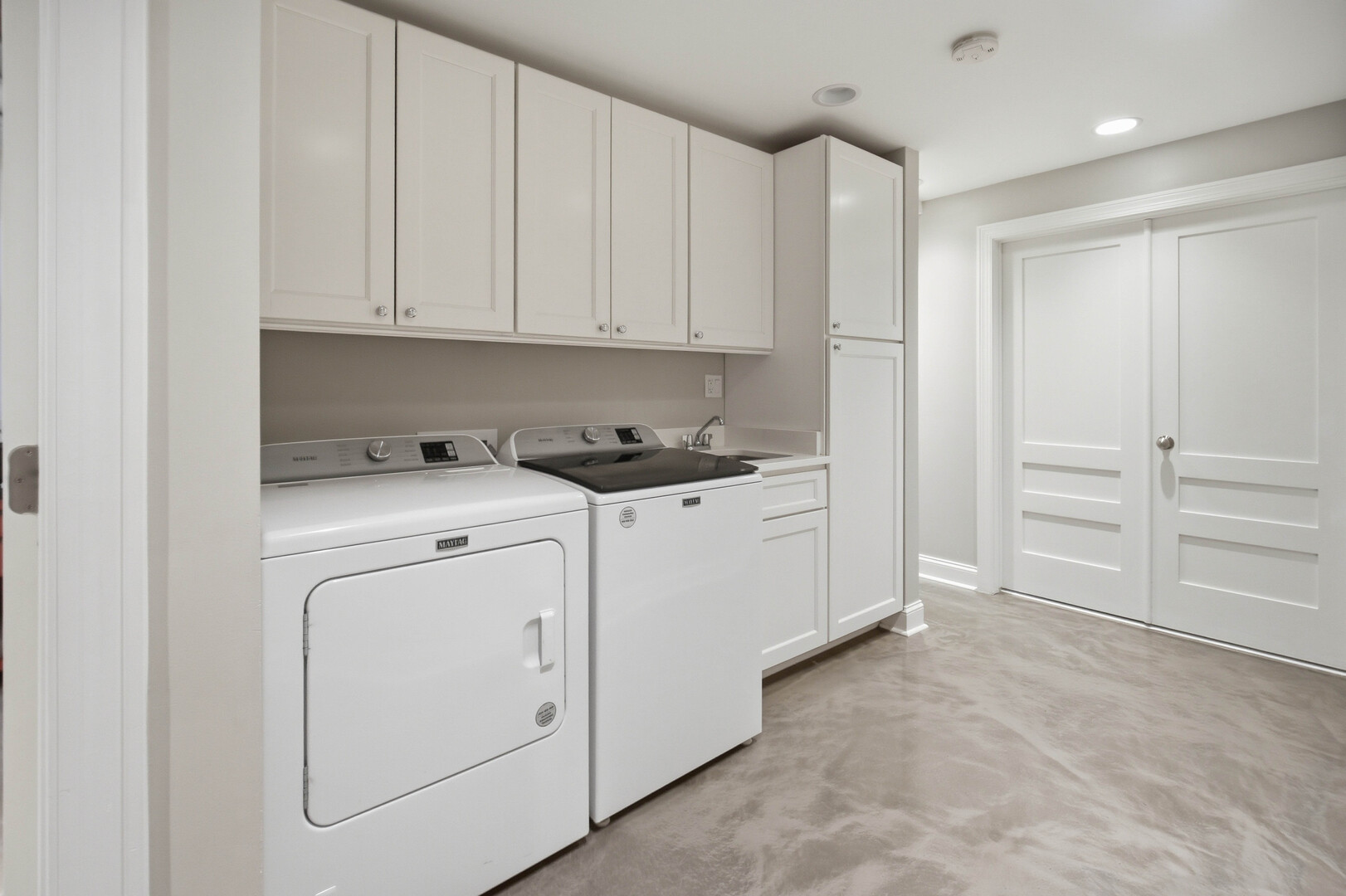 2229 West School Street Chicago, IL 60618 - Photo 22 of 29 a view of storage and utility room with cabinets