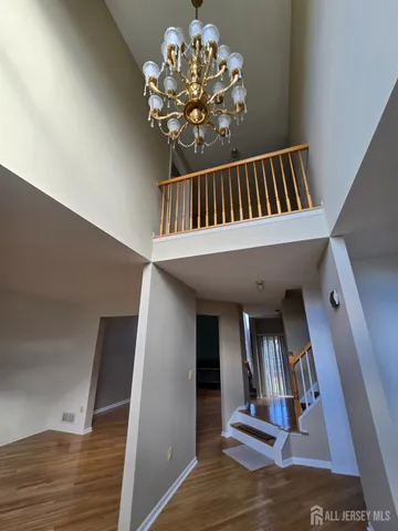 a view of entryway with a front door