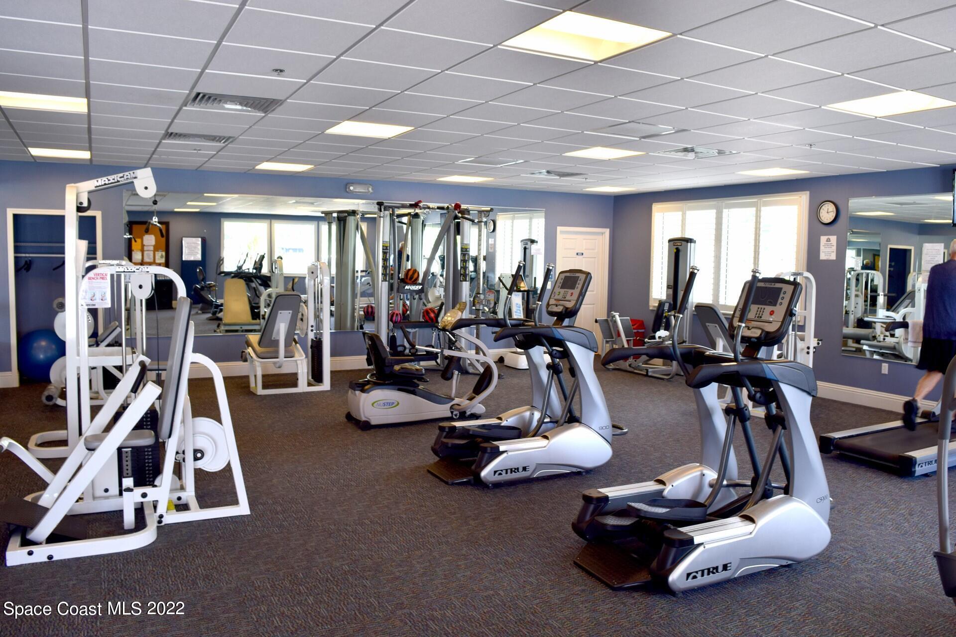 1425 Kitty Hawk Way Melbourne, FL 32940 - Photo 49 of 53 a view of a room with gym equipment